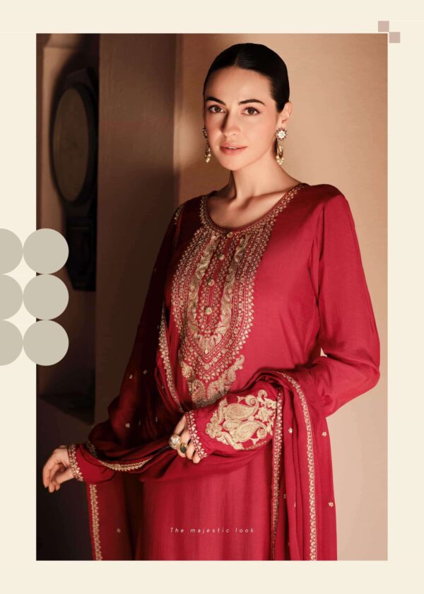 My Fashion Road Varsha Resha Partywear Style Designer Ladies Suit |  RS – 02