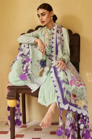 My Fashion Road Suffuse Luxury Lawn by Sana Yasir Unstitched 2025 | LARA