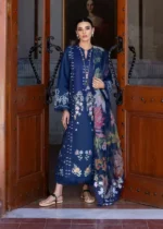 My Fashion Road Crimson by Saira Shakira Bloom Unstitched Lawn 2025 || Hanging Gardens 2-B