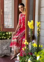 My Fashion Road Crimson by Saira Shakira Bloom Unstitched Lawn 2025 || Sauvage 6-A