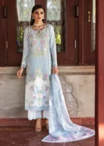 My Fashion Road Crimson by Saira Shakira Bloom Unstitched Lawn 2025 || Lotus Reverie 4-B