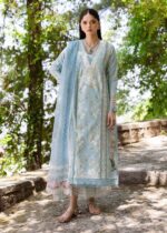 My Fashion Road Crimson by Saira Shakira Bloom Unstitched Lawn 2025 || Sweet Opel 8-B