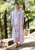 My Fashion Road Crimson by Saira Shakira Bloom Unstitched Lawn 2025 || Faye 7-A