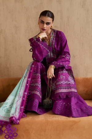 My Fashion Road Suffuse Luxury Lawn by Sana Yasir Unstitched 2025 | OIRA