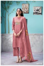 My Fashion Road Ganga Fashion Elowen Premium Cotton Satin Suit | S3713 – B My Fashion Road Ganga Fashion Elowen Premium Cotton Satin Suit | S3713 – B