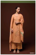 My Fashion Road Ganga Fashion Falisha Fancy Cotton Salwar Kameez | S3646 – C