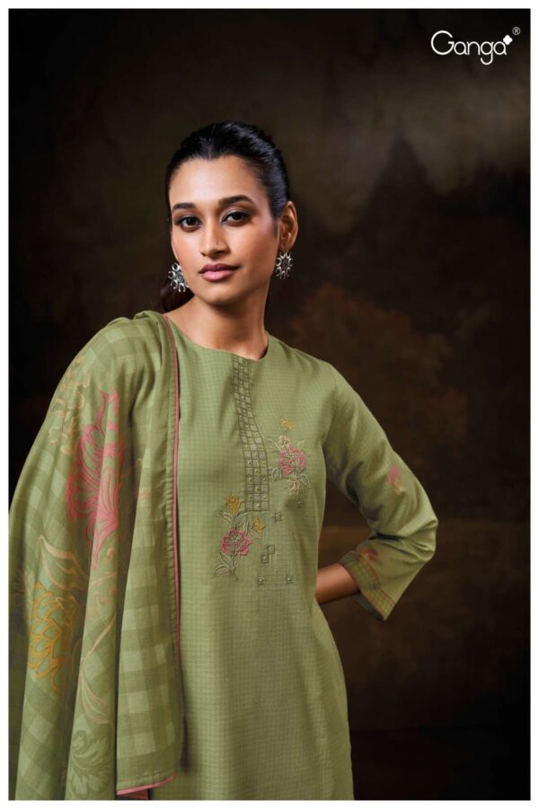 My Fashion Road Ganga Fashion Ketki Premium Cotton Ladies Suit  | S3591 – B