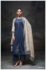 My Fashion Road Ganga Fashion Meher Fancy Cotton Satin Suit | S3709 – A