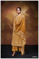 My Fashion Road Ganga Fashion Nilofer Fancy Cotton Satin Suit | S3696 – A My Fashion Road Ganga Fashion Nilofer Fancy Cotton Satin Suit | S3696 – A