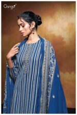 My Fashion Road Ganga Fashion Nilofer Fancy Cotton Satin Suit | S3696 – D My Fashion Road Ganga Fashion Nilofer Fancy Cotton Satin Suit | S3696 – D