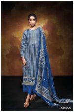 My Fashion Road Ganga Fashion Nilofer Fancy Cotton Satin Suit | S3696 – D My Fashion Road Ganga Fashion Nilofer Fancy Cotton Satin Suit | S3696 – D