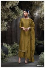 My Fashion Road Ganga Fashion Osenna Party Wear Style Jacquard Suit | S3503 – D
