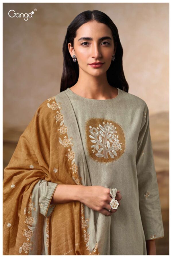My Fashion Road Ganga Fashion Rosyra Latest Cotton Suit | S3684 – A