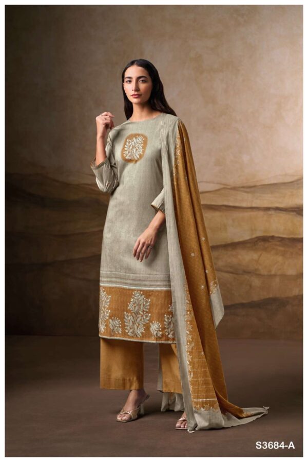 My Fashion Road Ganga Fashion Rosyra Latest Cotton Suit | S3684 – A