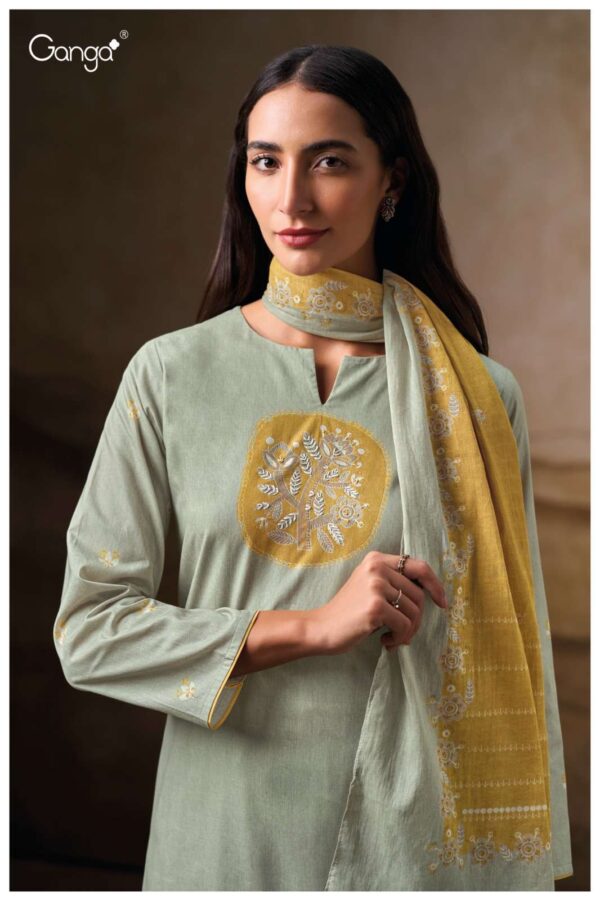 My Fashion Road Ganga Fashion Rosyra Latest Cotton Suit | S3684 – B