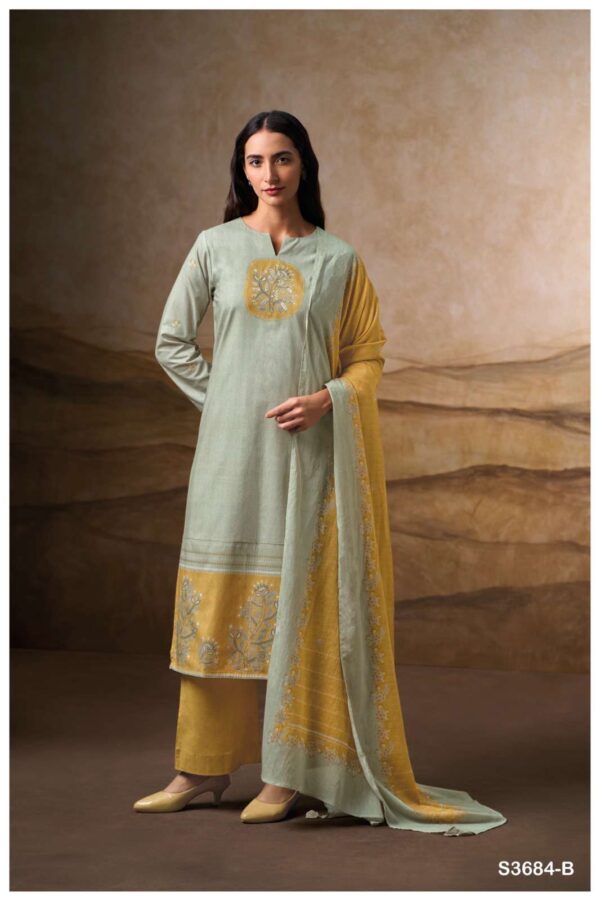 My Fashion Road Ganga Fashion Rosyra Latest Cotton Suit | S3684 – B