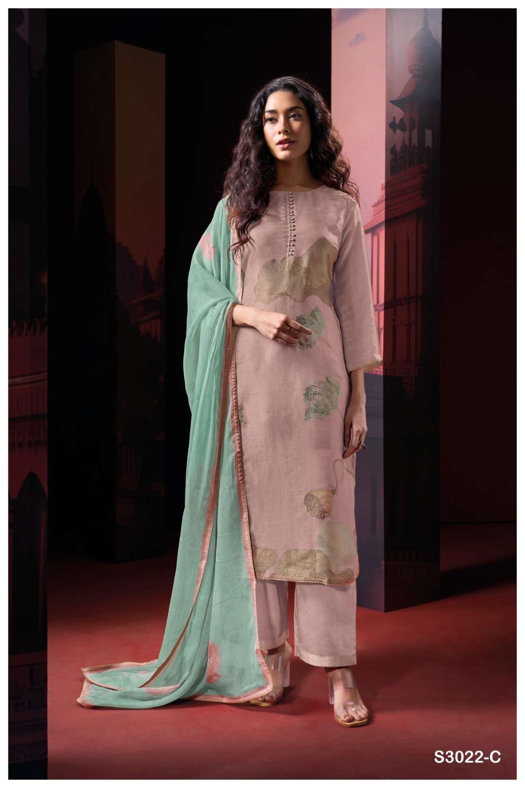 My Fashion Road Ganga Fashion Shein Exclusive Bemberg Silk Suit | S3022 – C My Fashion Road Ganga Fashion Shein Exclusive Bemberg Silk Suit | S3022 – C