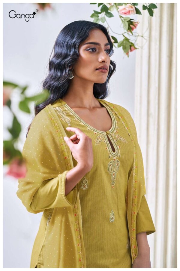 My Fashion Road Ganga Fashion Shreshti Fancy Cotton Salwar Suit | S3528 – A