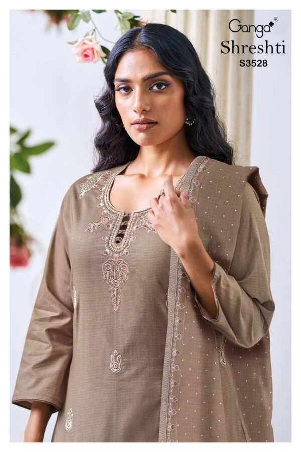 My Fashion Road Ganga Fashion Shreshti Fancy Cotton Salwar Suit | S3528 – C