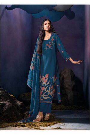 My Fashion Road Ganga Fashion Tarang Premium Designer Bemberg Silk Suit | C2187