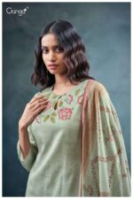 My Fashion Road Ganga Fashion Winter Fancy Cotton Satin Suit | S3714 – C My Fashion Road Ganga Fashion Winter Fancy Cotton Satin Suit | S3714 – C