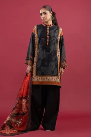 My Fashion Road Sana Safinaz Mahay Unstitched Lawn Vol 3 2025 | 1A