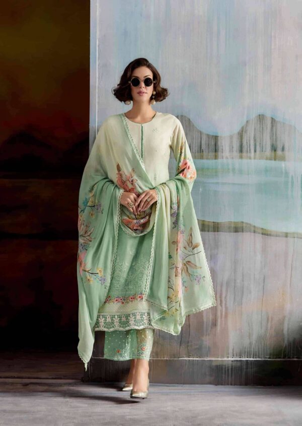 My Fashion Road Kimora Heer Aashiqi Exclusive Pure Muslin Suit | 9736