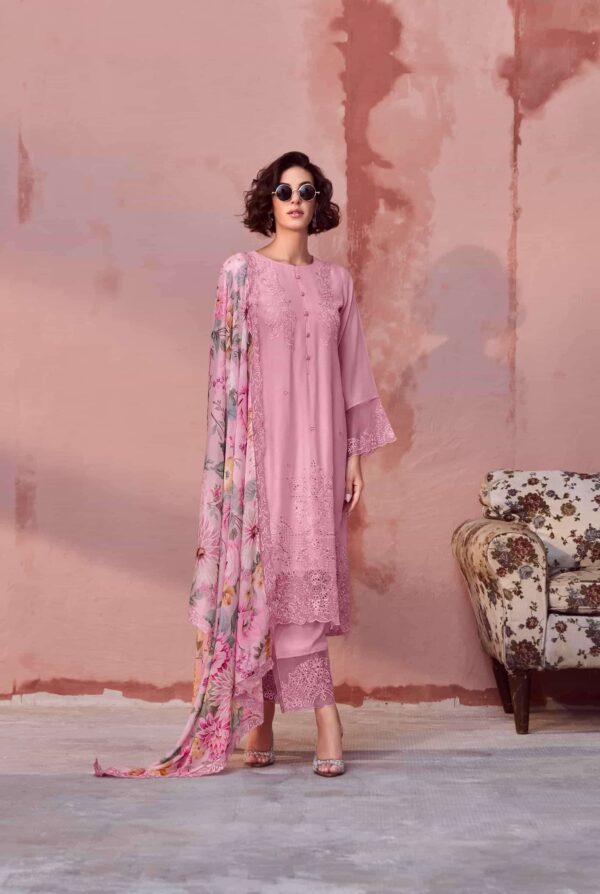 My Fashion Road Kimora Heer Muse Pure Muslin Designer Ladies Suit | 9721