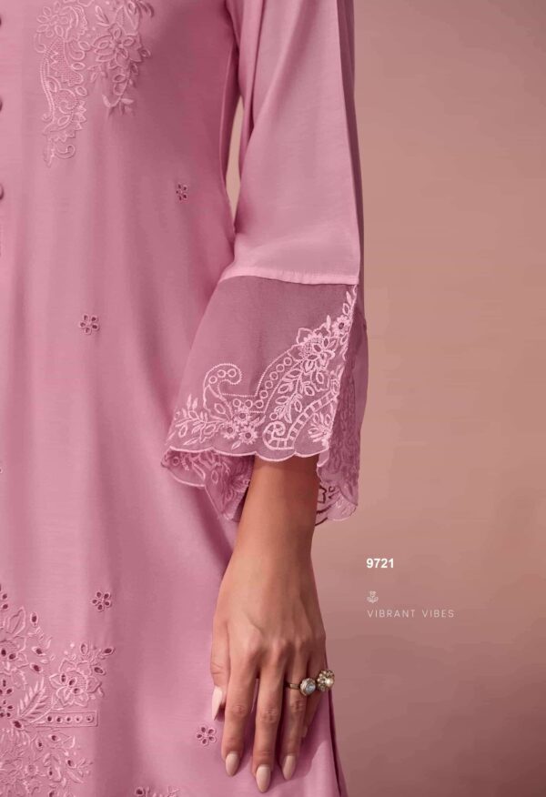 My Fashion Road Kimora Heer Muse Pure Muslin Designer Ladies Suit | 9721