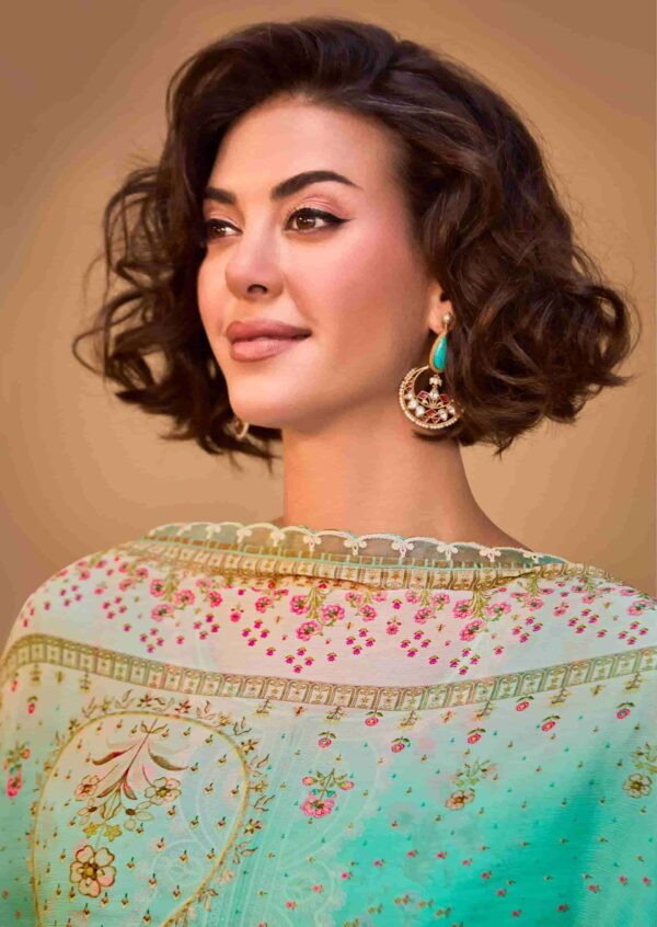 My Fashion Road Kimora Heer Titliyain Exclusive Designer Muslin Suit | 9684