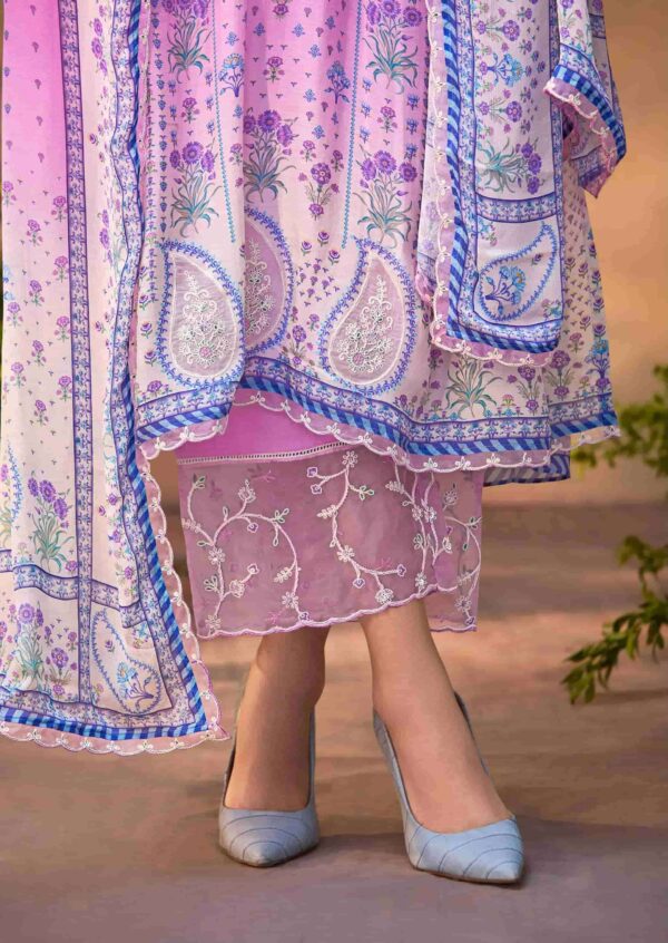 My Fashion Road Kimora Heer Titliyain Exclusive Designer Muslin Suit | 9686