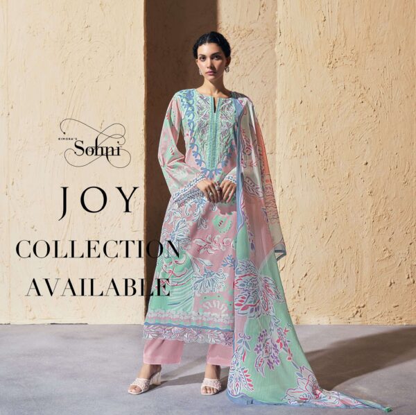 My Fashion Road Kimora Sohni Joy Fancy Latest Cotton Suit | 344