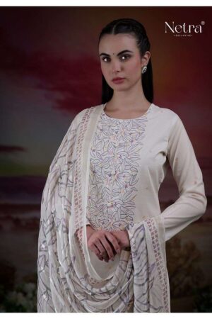 My Fashion Road Netra Tiya Digital Printed Fancy Linen Suit | NE-C 1068 E