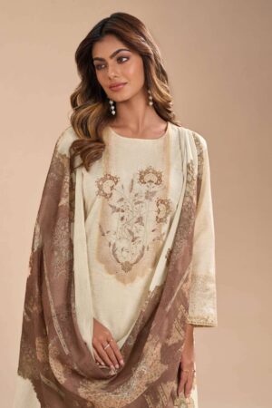My Fashion Road Omtex Hina Designer Cotton Silk Branded Suit | 7461 – C