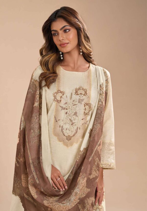 My Fashion Road Omtex Hina Designer Cotton Silk Branded Suit | 7461 – C