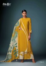 My Fashion Road Omtex Kavach Digital Printed Fancy Silk Ladies Suit | 7741 – C
