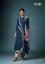My Fashion Road Omtex Kavach Digital Printed Fancy Silk Ladies Suit | 7741 – D