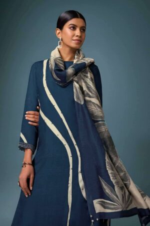 My Fashion Road Omtex Kavach Digital Printed Fancy Silk Ladies Suit | 7741 – D