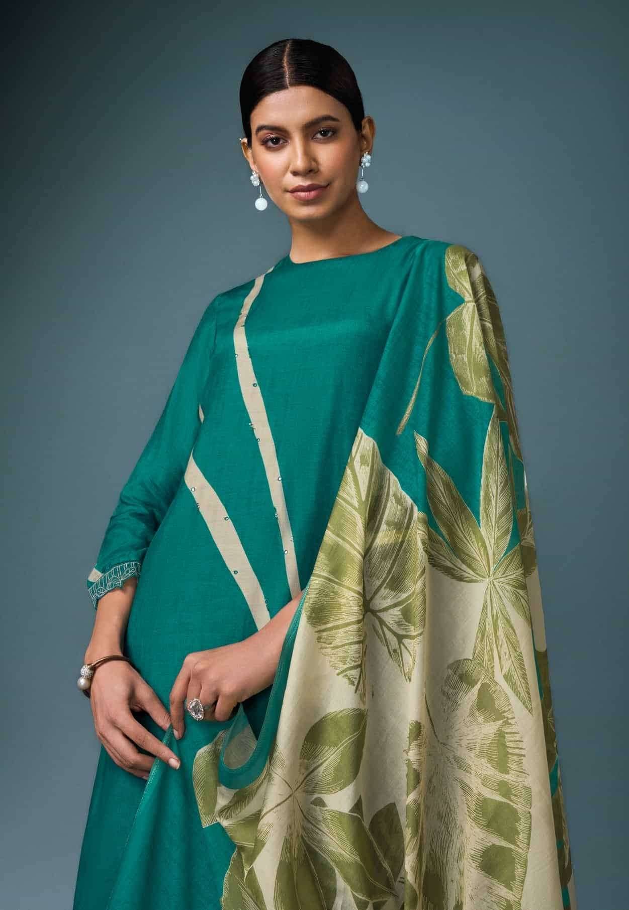 My Fashion Road Omtex Kavach Digital Printed Fancy Silk Ladies Suit | 7741 – B My Fashion Road Omtex Kavach Digital Printed Fancy Silk Ladies Suit | 7741 – B