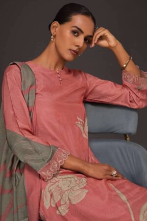 My Fashion Road Omtex Modern Edge Digital Printed Fancy Silk Ladies Suit | 7681 – A