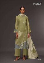 My Fashion Road Omtex Modern Edge Digital Printed Fancy Silk Ladies Suit | 7681 – B