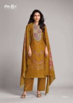My Fashion Road Omtex Pehnawa Designer Jacquard Silk Suit | 7751 – C