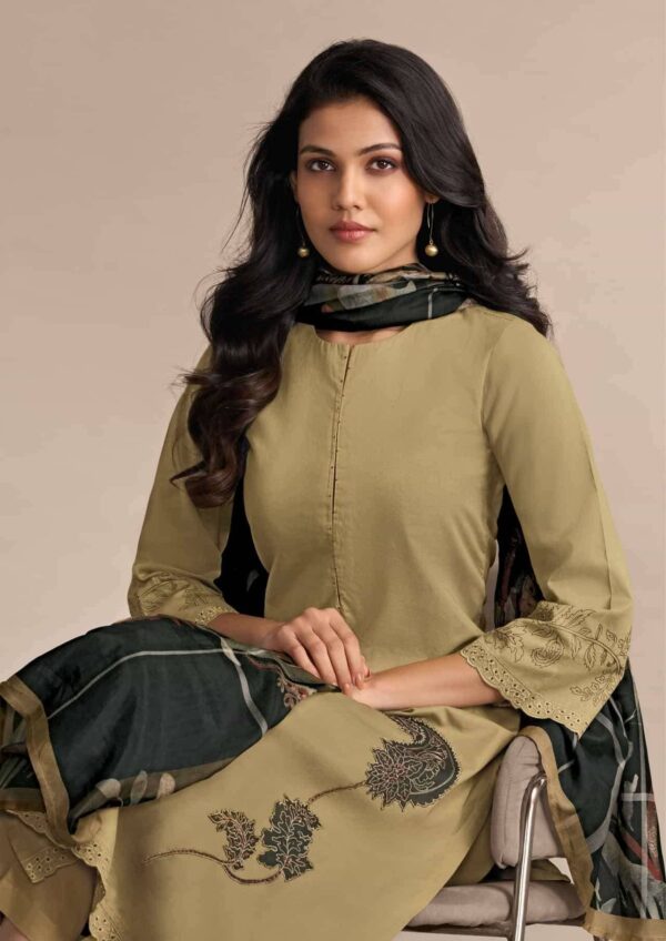 My Fashion Road Omtex Sanskriti Style Unstitch Designer Cotton Suit | 7781 – C