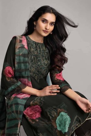 My Fashion Road Omtex Tassel Tales Exclusive Designer Silk Suit | 7821 – D