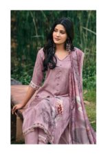 My Fashion Road Jay Vijay Saleha Exclusive Designer Silk Ladies Dress | 3245-B
