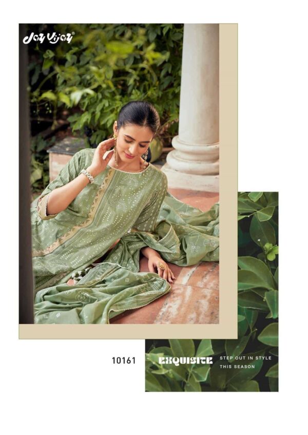 My Fashion Road Jay Vijay Roshnika Exclusive Fancy Cotton Suit | 10161