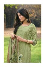 My Fashion Road Jay Vijay Saleha Exclusive Designer Silk Ladies Dress | 3245-D