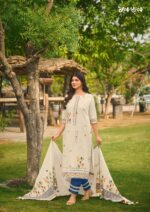 My Fashion Road Jay Vijay Kasuti Unstitch Designer Cotton Jacquard Suit | 9973