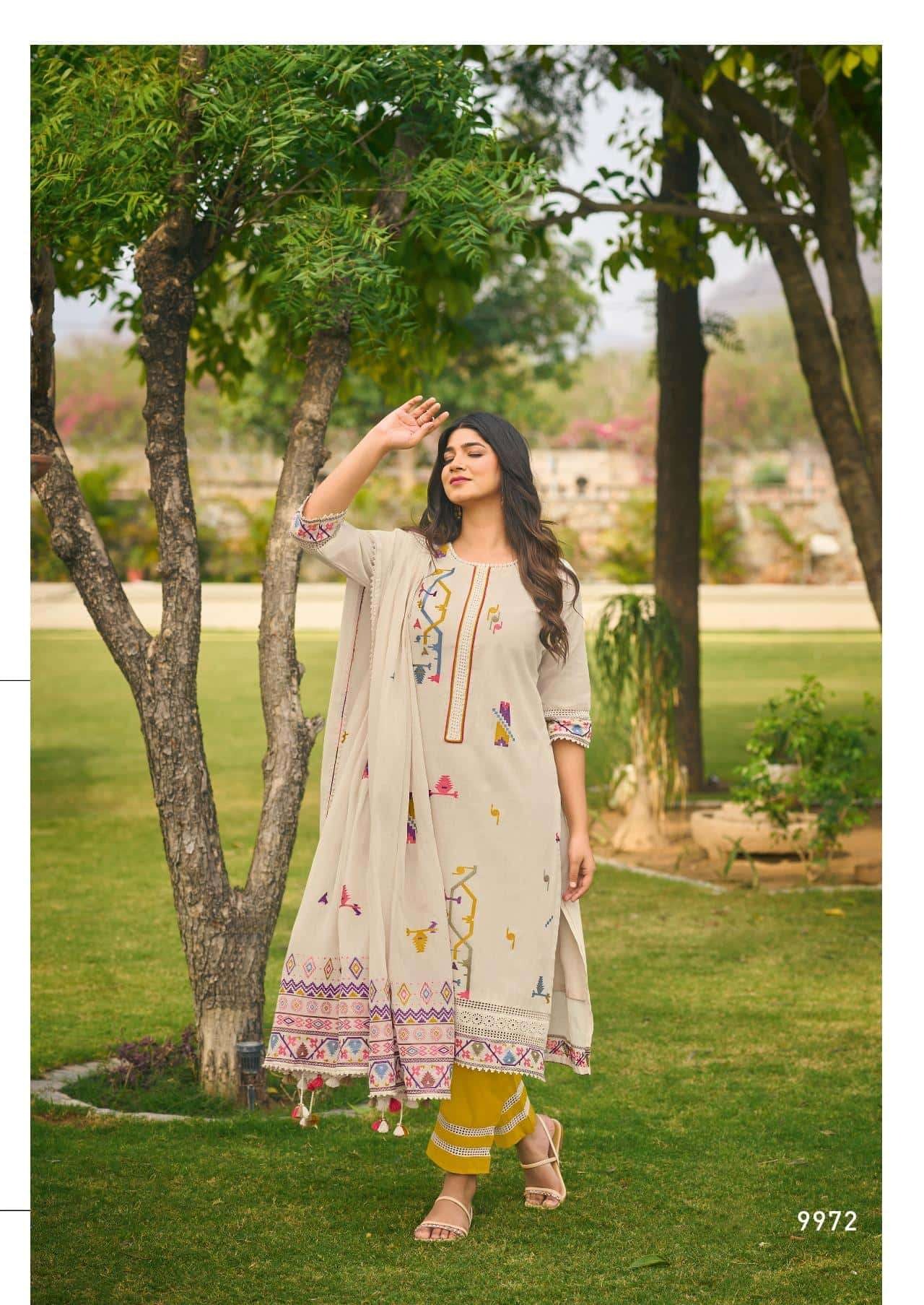 My Fashion Road Jay Vijay Kasuti Unstitch Designer Cotton Jacquard Suit | 9972 My Fashion Road Jay Vijay Kasuti Unstitch Designer Cotton Jacquard Suit | 9972