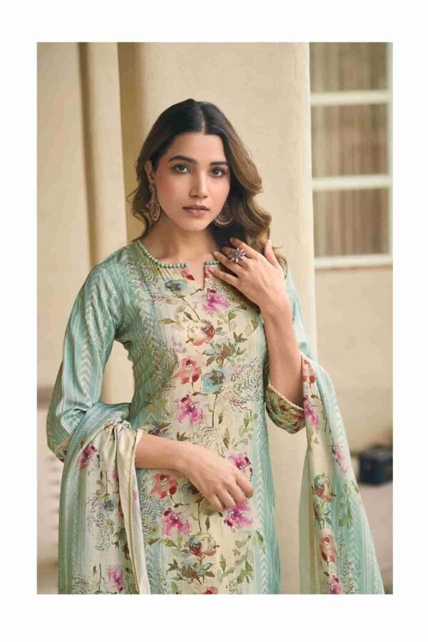 My Fashion Road Jay Vijay Panchi Fancy Silk Designer Ladies Suit | 3250-A